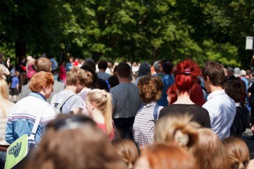crowd