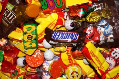 At least there's enough candy until next year. Or tomorrow.